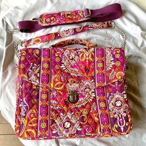 SOLD NWOT Vera Bradley briefcase “safari sunset”